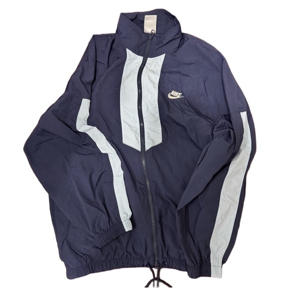 Nike women’s Navy  Blue Windrunner oversize  Jacket & pants set - Picture 3 of 6